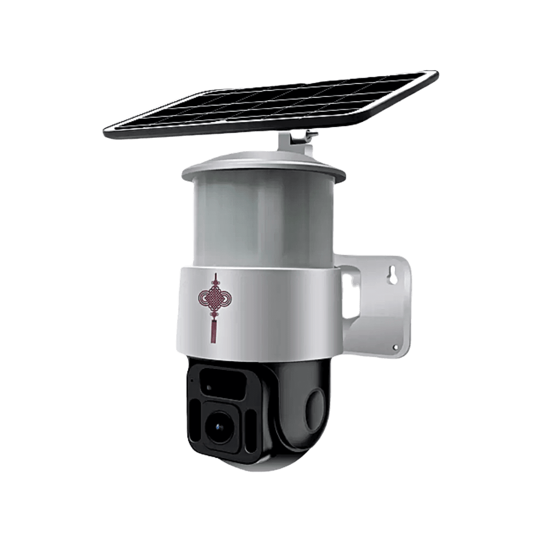 Caméra Solaire Projecteur Lumineux extérieur rotation 360° Wifi