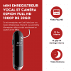 Mini Enregistreur vocal et caméra Espion Full HD 32go