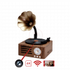 Enceinte Bluetooth Caméra 4K Wifi Vintage