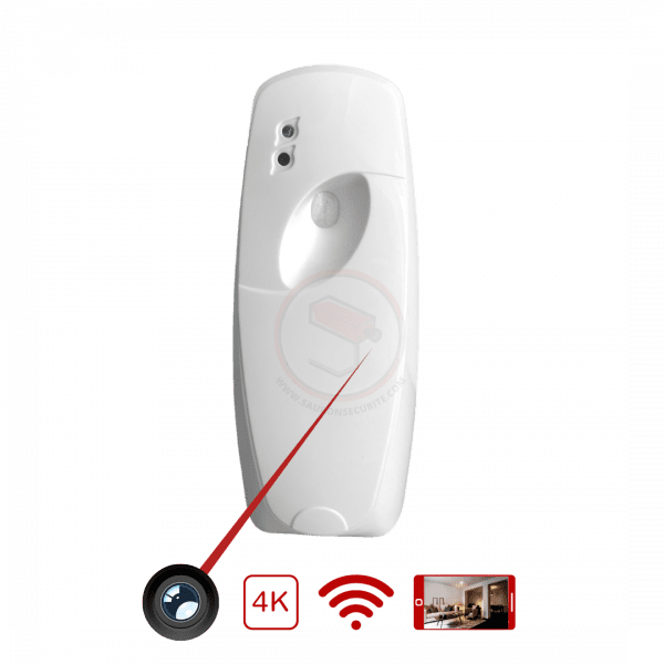 Désodorisant Caméra Ultra HD 4K wifi