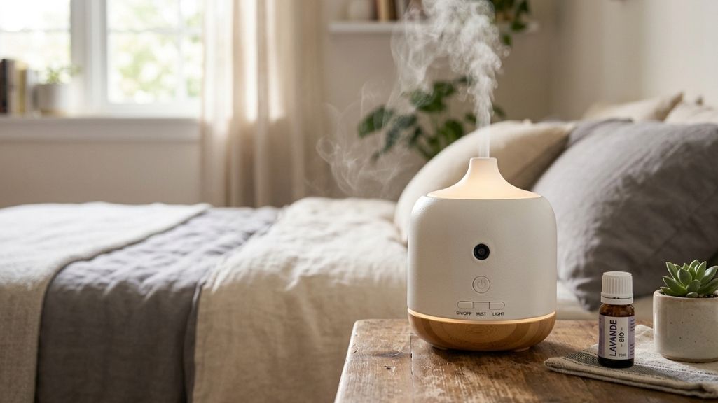 Le diffuseur d'huiles essentielles caméra espion